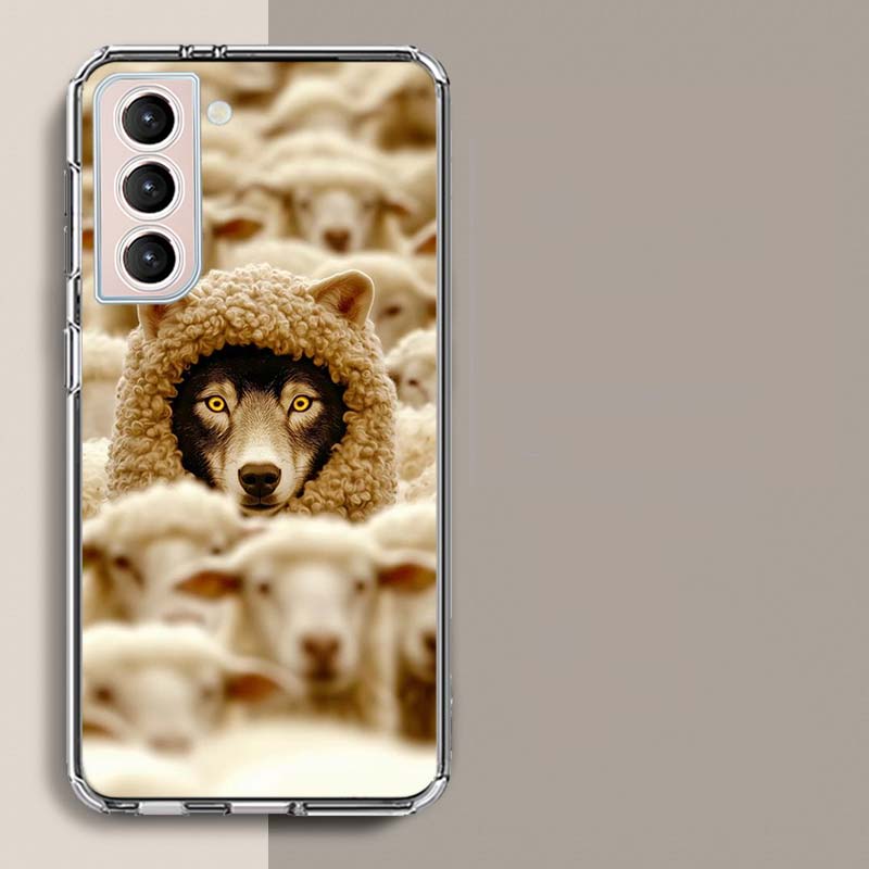 A Wolf in Sheep’s Clothing Phone Case For Samsung A12 A13 A22 A23 A32 A33 A52 A53 A72 A73 Galaxy A03S A02S A70 A50 A71 A51 A41 A Samsung A42 5G
A Wolf in Sheep’s Clothing Phone Case For Samsung A12 A13 A22 A23 A32 A33 A52 A53 A72 A73 Galaxy A03S A02S A70 A50 A71 A51 A41 A Samsung A42 5G