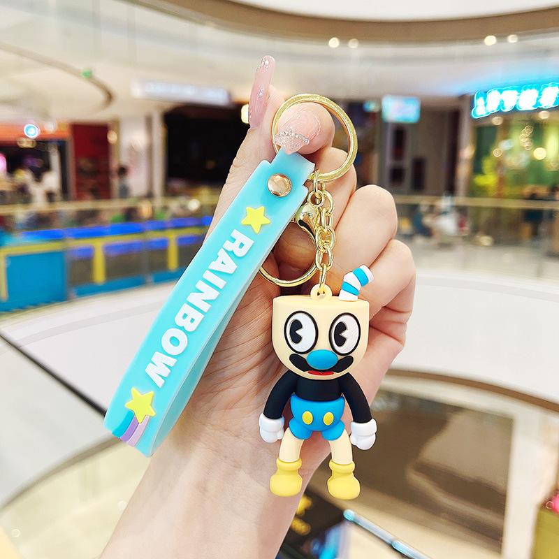 6.5cm Game Cuphead Mugman The Devil King Dice Keychain Cup Head Key Chains Pendant Key Holder Accessories
6.5cm Game Cuphead Mugman The Devil King Dice Keychain Cup Head Key Chains Pendant Key Holder Accessories