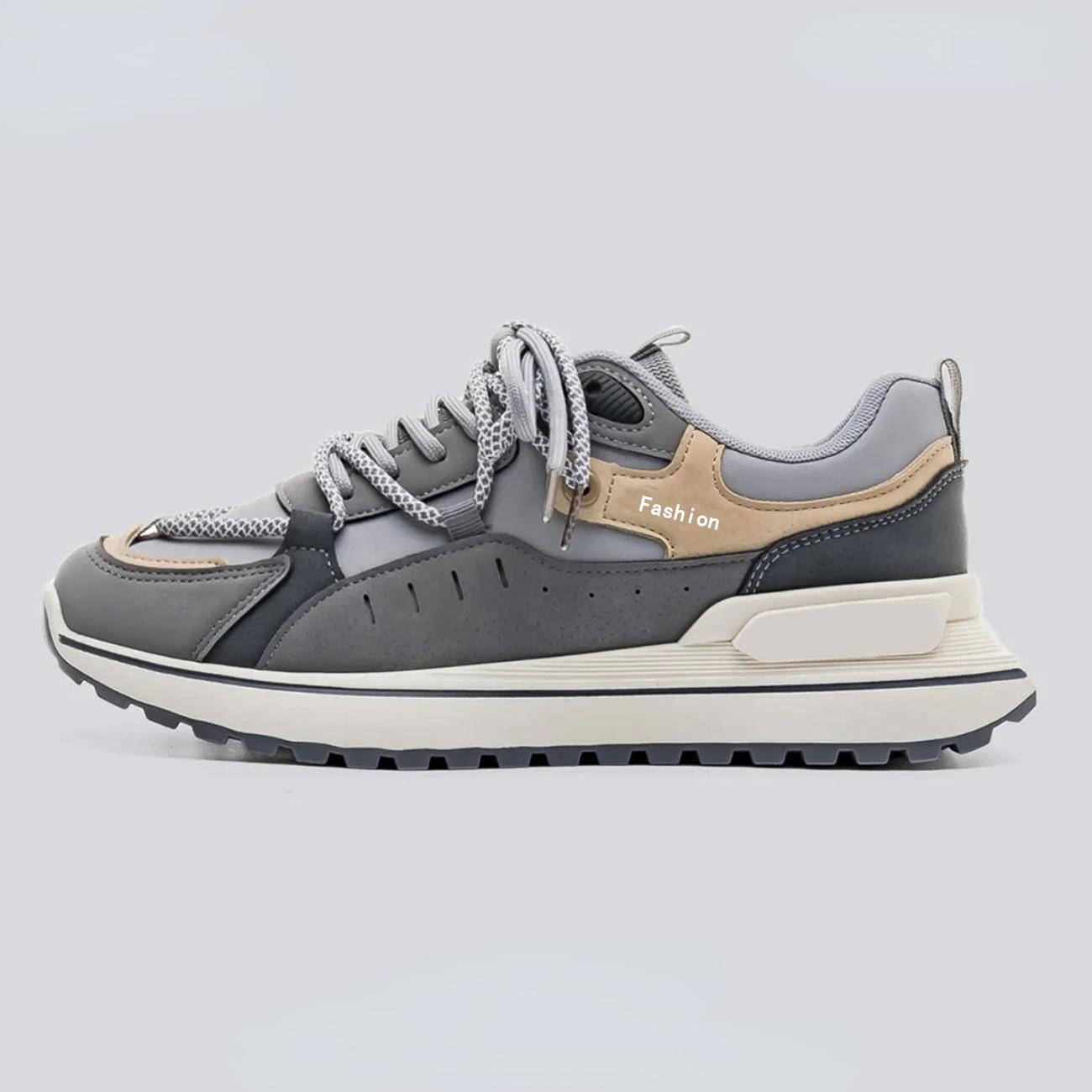 New men s shoes are breathable and trendy, lightweight thick-soled low-top shoes, live running casual leather Forrest Gump shoes for men 44
New men s shoes are breathable and trendy, lightweight thick-soled low-top shoes, live running casual leather Forrest Gump shoes for men 44