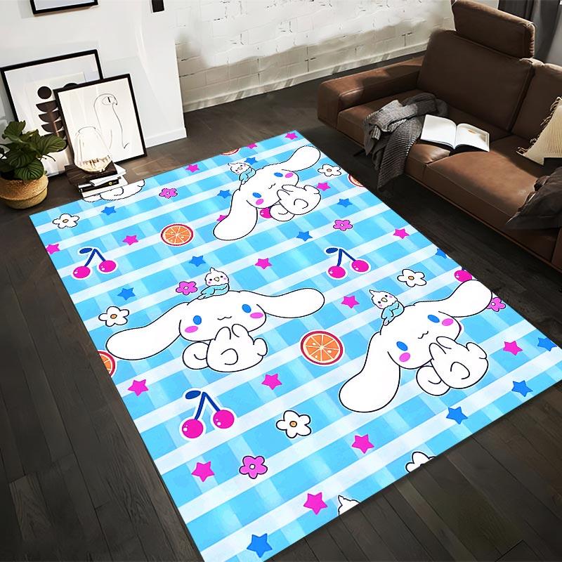 Cute White Bunny and Bird Cartoon Pattern with Fruits on Blue Checkered Background Suitable for use as an anti-slip1 for1room and bedroom sofas 40x60cm( 15x23in )
Cute White Bunny and Bird Cartoon Pattern with Fruits on Blue Checkered Background Suitable for use as an anti-slip1 for1room and bedroom sofas 40x60cm( 15x23in )