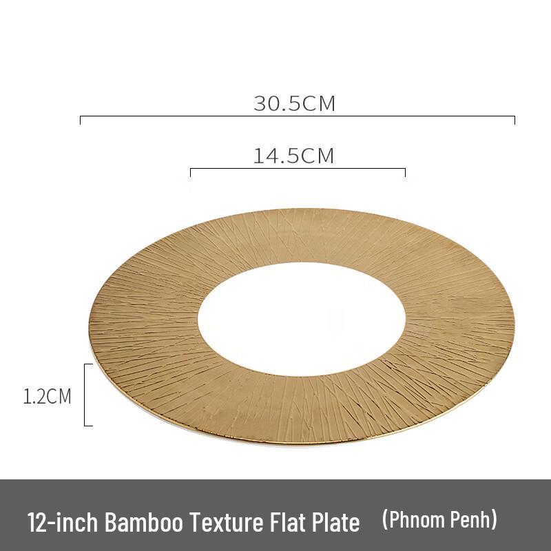 Japanese Ceramic Flat Dinner Plate
Japanese Ceramic Flat Dinner Plate