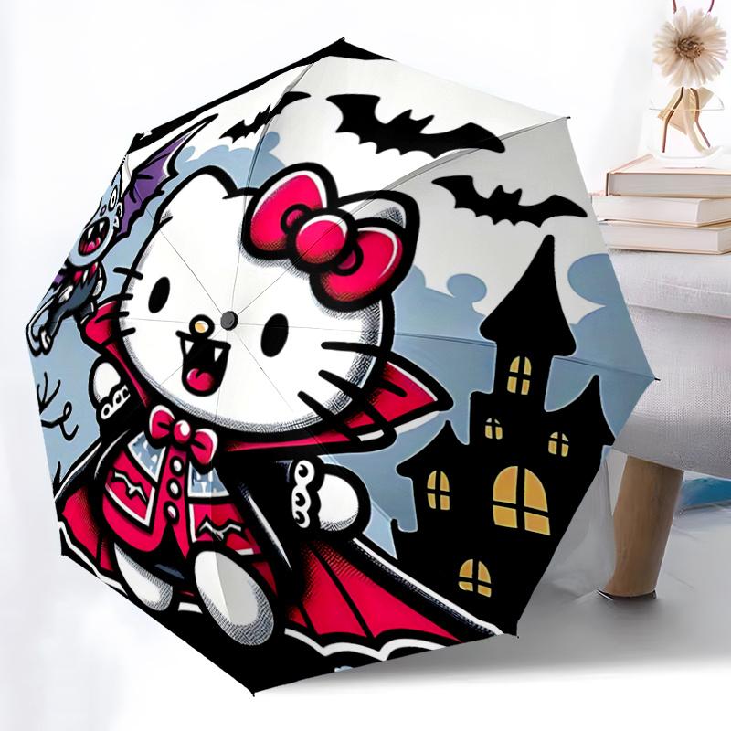 1pc Hello Kitty Vampire Costume Halloween Umbrella - Automatic Opening/Closing, Portable 3-Fold Design, 8-Rib Iron Frame Outdoor Umbrella, Perfect Gif
1pc Hello Kitty Vampire Costume Halloween Umbrella - Automatic Opening/Closing, Portable 3-Fold Design, 8-Rib Iron Frame Outdoor Umbrella, Perfect Gif