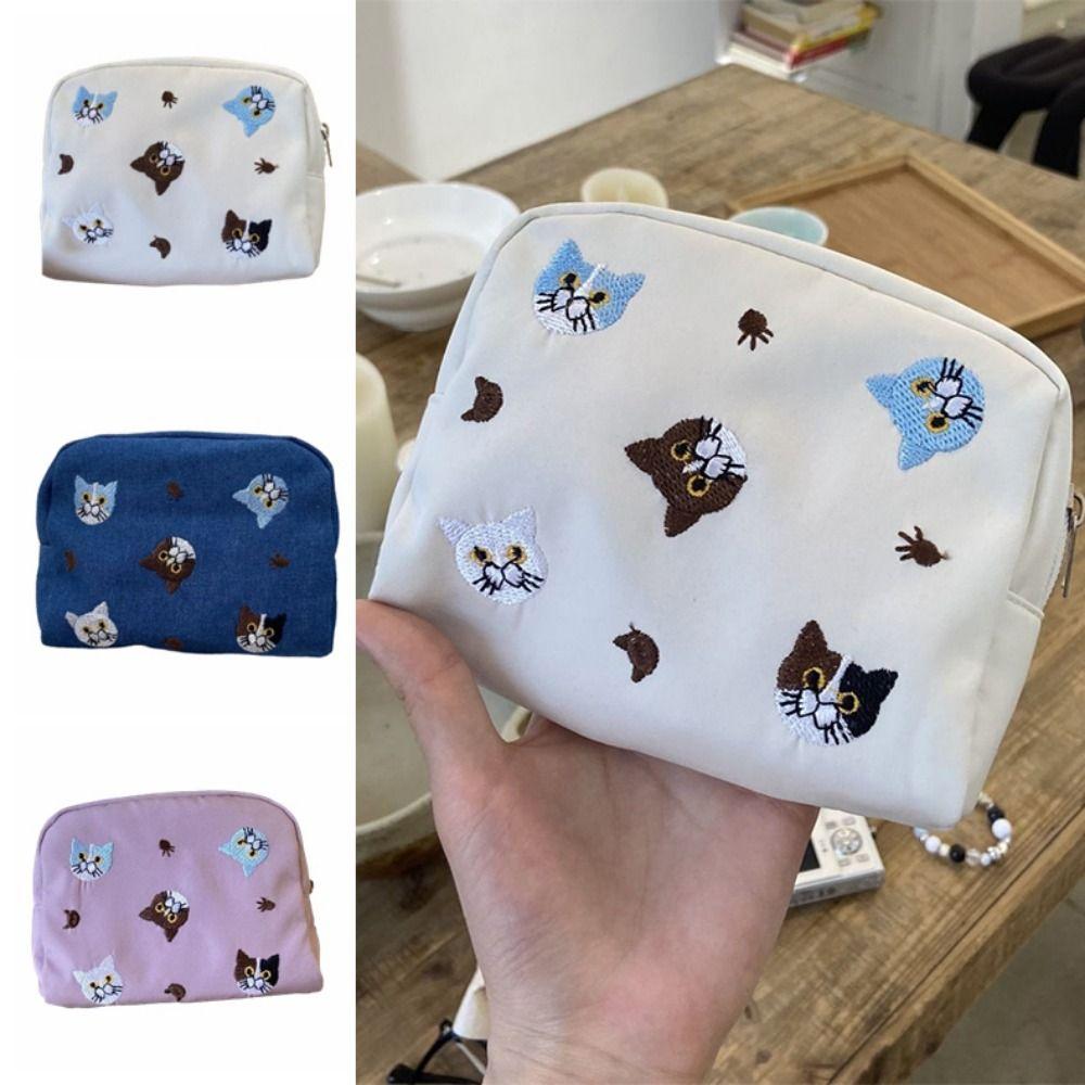 Cute Cat Coin Purse Wallet Cartoon Makeup Bag unique Lipstick Organizer Cases Cat Lover 
Cute Cat Coin Purse Wallet Cartoon Makeup Bag unique Lipstick Organizer Cases Cat Lover