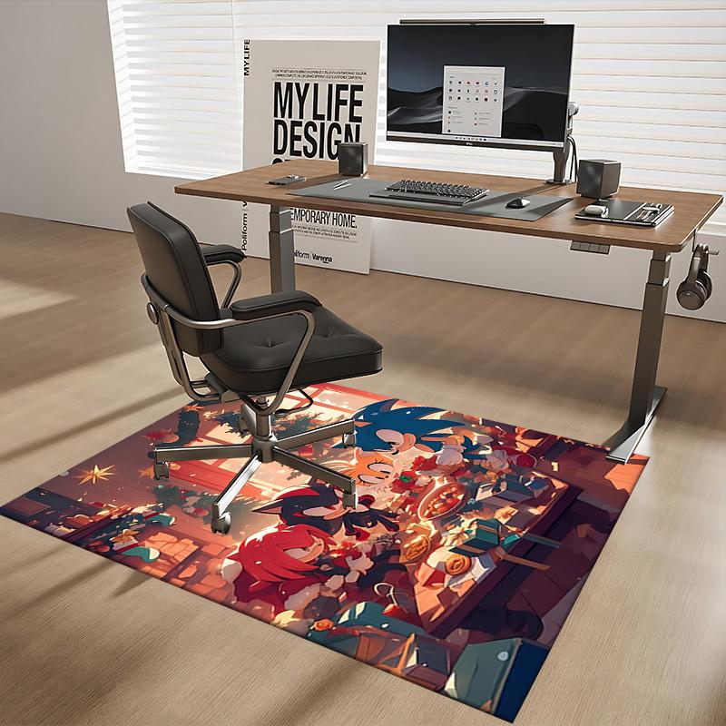 1pc Anime Cartoon Design Sonic the Hedgehog Christmas Gift Office Chair Mat Non-Slip Carpet Suitable for Home Decor Living Room Bedroom Game Room.I049 60cm by 90cm
1pc Anime Cartoon Design Sonic the Hedgehog Christmas Gift Office Chair Mat Non-Slip Carpet Suitable for Home Decor Living Room Bedroom Game Room.I049 60cm by 90cm
