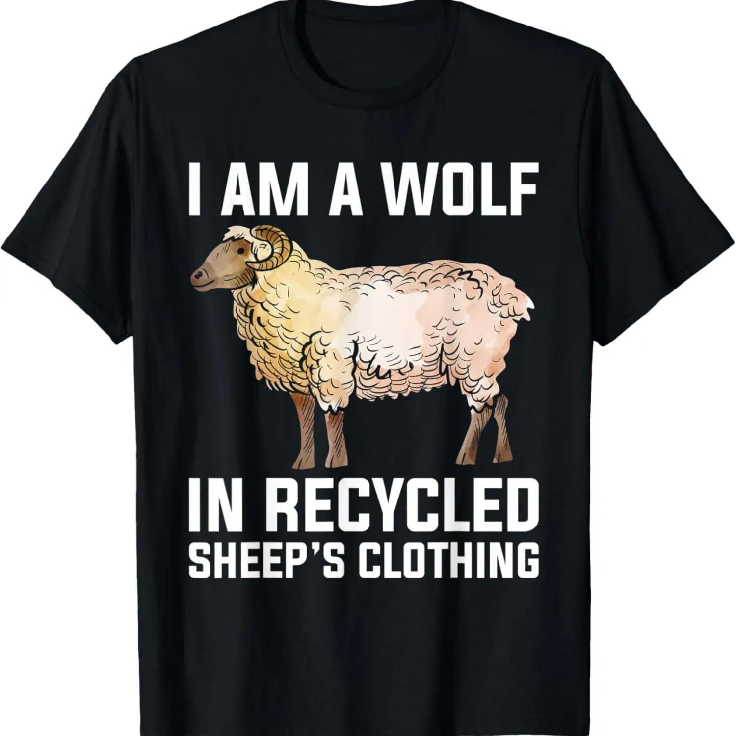 Funny Wolf in Sheep Clothes Farmer Sheep Lover Design T-Shirt XXXXXL чорний
Funny Wolf in Sheep Clothes Farmer Sheep Lover Design T-Shirt XXXXXL чорний