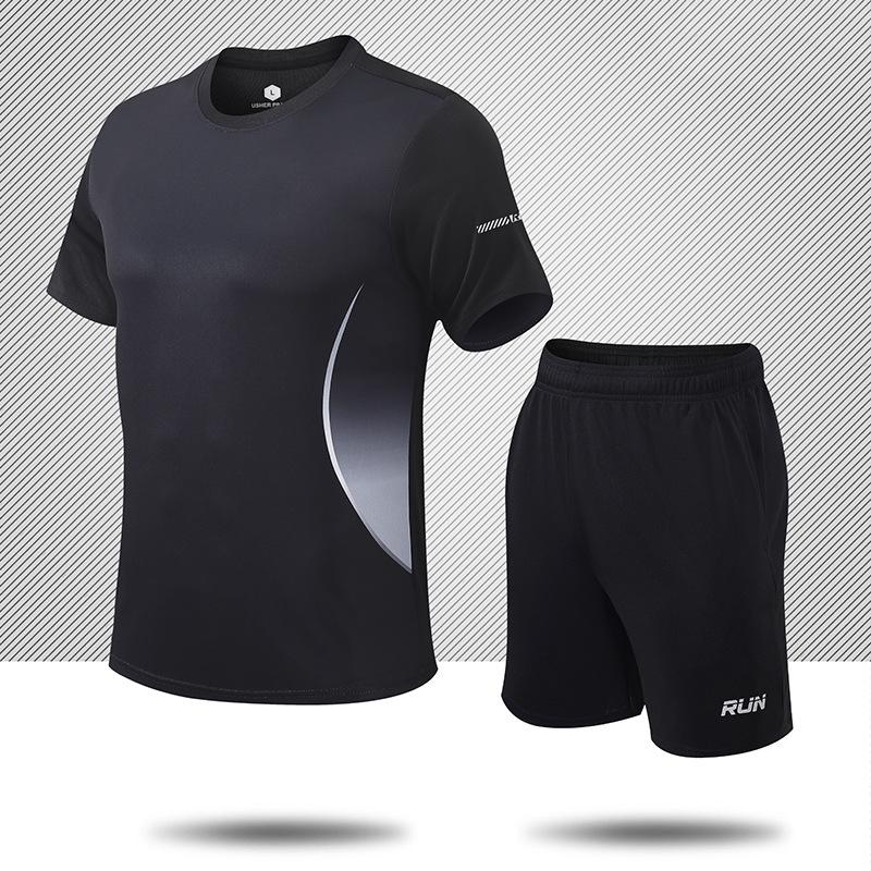 Men s Summer Quick-Dry Ice Silk Sports Set: Trendy Short-Sleeve T-Shirt & Shorts for Running, Fitness, Basketball. 3XL
Men s Summer Quick-Dry Ice Silk Sports Set: Trendy Short-Sleeve T-Shirt & Shorts for Running, Fitness, Basketball. 3XL