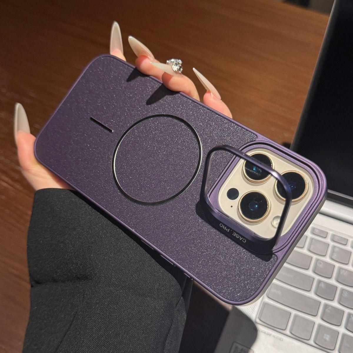 Glitter Fine Magnetic Invisible Lens Stand for 16ProMax Apple Phone Case iPhone15Pro Drop Resistant iPhone 17 Pro Air фіолетовий
Glitter Fine Magnetic Invisible Lens Stand for 16ProMax Apple Phone Case iPhone15Pro Drop Resistant iPhone 17 Pro Air фіолетовий