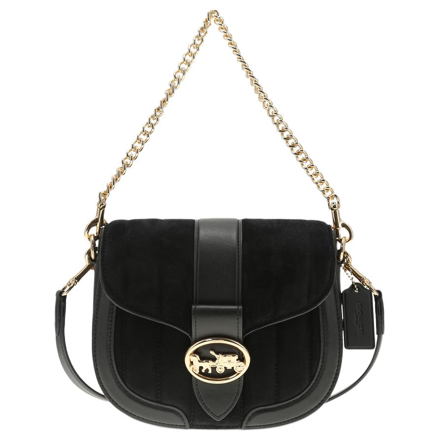 Coach Novelty Series 17 Buckle Closure Leather Crossbody Shoulder Bag Small Women bags Black CG618-IMBLK Basic Set (Bag+Dust Bag)
Coach Novelty Series 17 Buckle Closure Leather Crossbody Shoulder Bag Small Women bags Black CG618-IMBLK Basic Set (Bag+Dust Bag)
