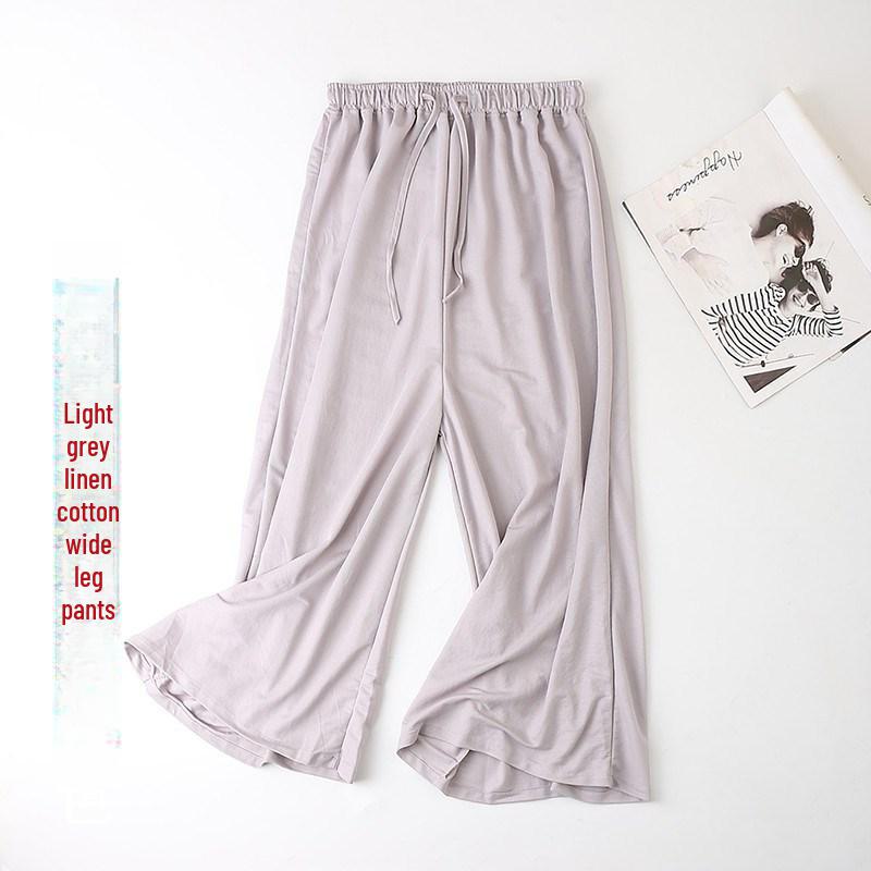 Женские брюки большого размера из бамбукового льна, хлопка и ледяного шелка с высокой талией и широкими штанинами — летний корейский стиль 2020 года. One Size Fits All (100-250 lbs)
Женские брюки большого размера из бамбукового льна, хлопка и ледяного шелка с высокой талией и широкими штанинами — летний корейский стиль 2020 года. One Size Fits All (100-250 lbs)