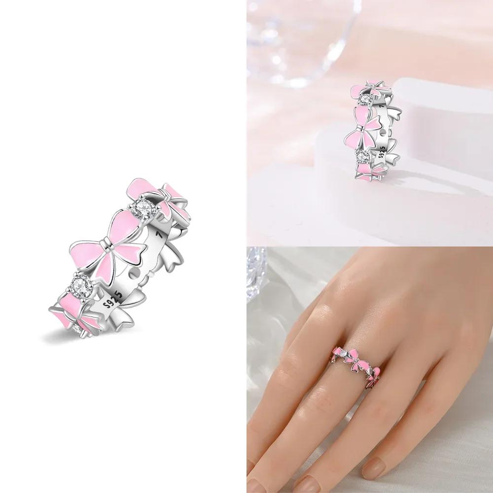 Women s Valentine s Day Fine Gift Jewelry Accessory Set 925 Silver Pink Zircon Ring Star Moon Bow Heart Infinite Ring 9
Women s Valentine s Day Fine Gift Jewelry Accessory Set 925 Silver Pink Zircon Ring Star Moon Bow Heart Infinite Ring 9