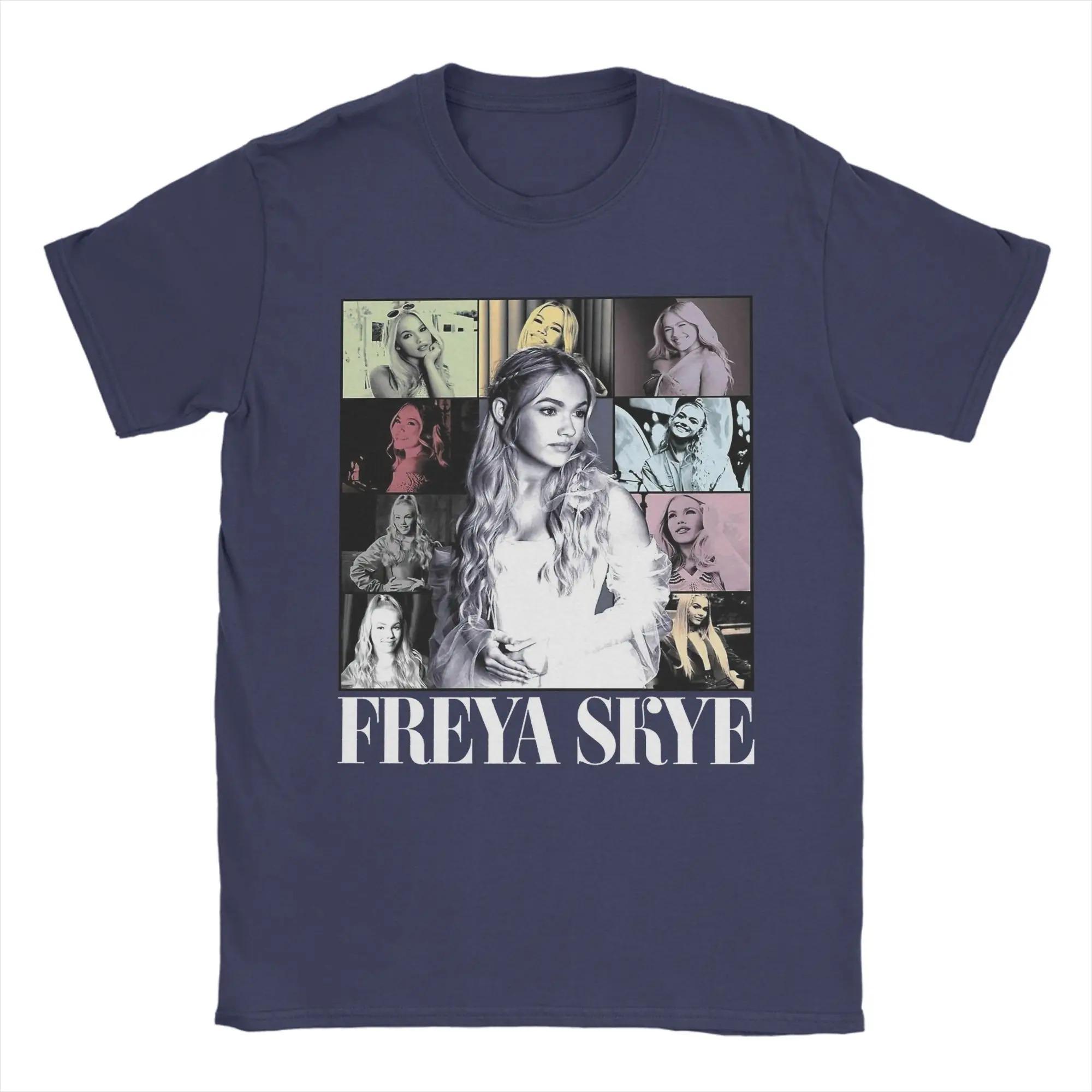 Freya Skye Multi-Portrait Vintage T-Shirt, Unisex Music Fan Streetwear Tee, 100% Cotton Casual Short Sleeve Top XXXL зелений
Freya Skye Multi-Portrait Vintage T-Shirt, Unisex Music Fan Streetwear Tee, 100% Cotton Casual Short Sleeve Top XXXL зелений