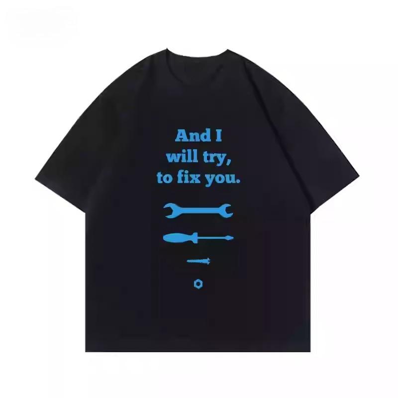 2025 Coldplay Band Peripheral Printed T-shirt Men s Short Sleeve Fashion Rock Summer Cotton High-quality Luxury Brand Selling S
2025 Coldplay Band Peripheral Printed T-shirt Men s Short Sleeve Fashion Rock Summer Cotton High-quality Luxury Brand Selling S