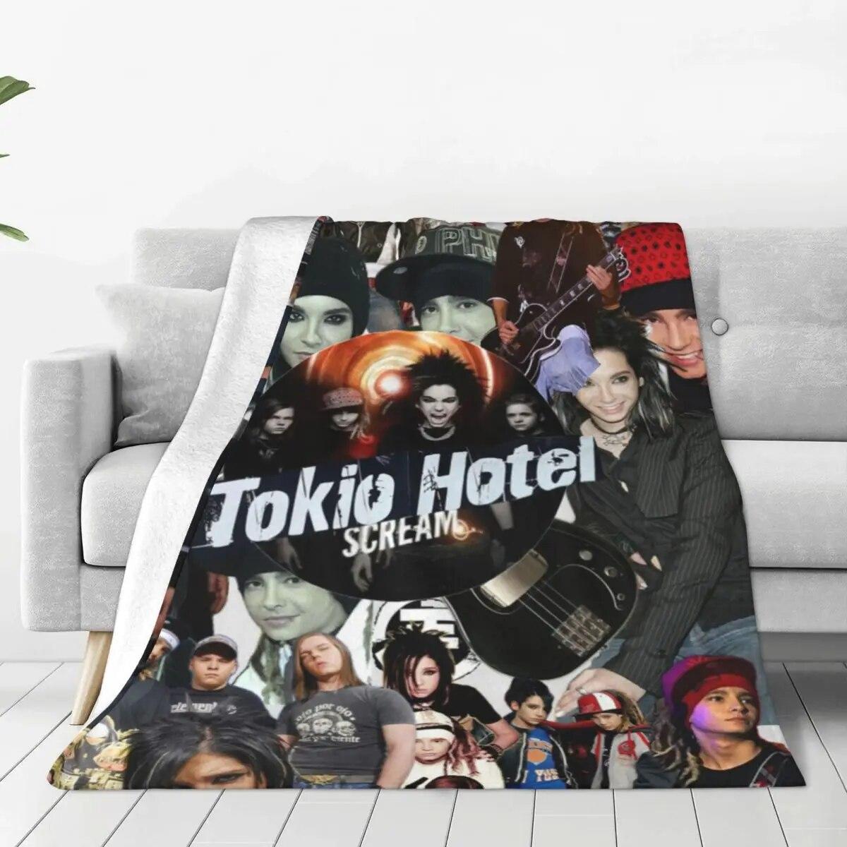 Tokio Hotel Collage Knitted Blankets German Rock Fleece Throw Blankets Bedding Couch Decoration Lightweight Bedspreads
Tokio Hotel Collage Knitted Blankets German Rock Fleece Throw Blankets Bedding Couch Decoration Lightweight Bedspreads