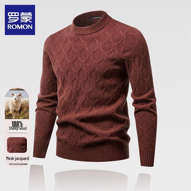 Romon Men s 100% Wool Half-Turtleneck Sweater M
Romon Men s 100% Wool Half-Turtleneck Sweater M