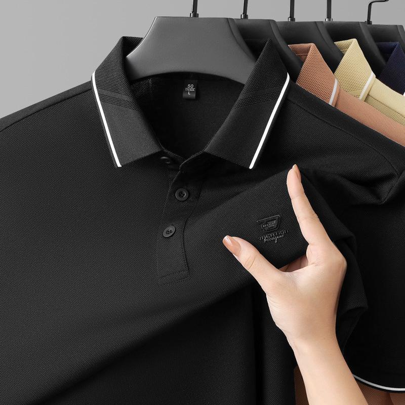 Runenbaoluo Men s Bamboo Fiber Polo Shirt - Spring/Summer Collection L чорний
Runenbaoluo Men s Bamboo Fiber Polo Shirt - Spring/Summer Collection L чорний