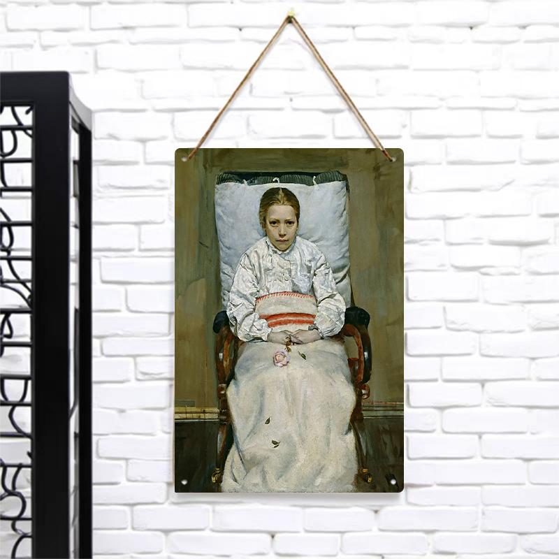 Custom Vintage European Oil Painting Metal Wall Art Decor for Living Room Study Bedroom 7.9x11.8In(20x30cm)
Custom Vintage European Oil Painting Metal Wall Art Decor for Living Room Study Bedroom 7.9x11.8In(20x30cm)