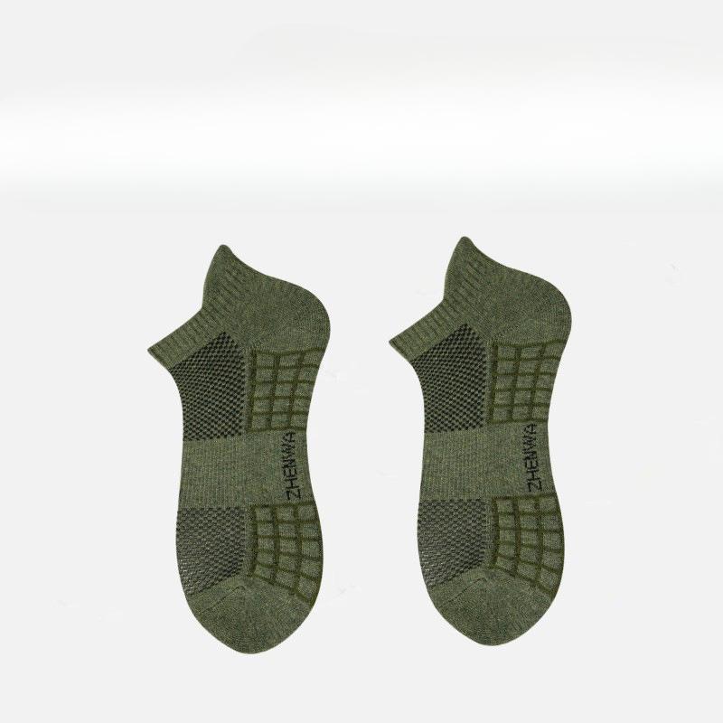 Мужские летние тонкие сетчатые дышащие влагоотводящие спортивные короткие носки из хлопка с поддержкой ушей 1 pair армия зеленый
Мужские летние тонкие сетчатые дышащие влагоотводящие спортивные короткие носки из хлопка с поддержкой ушей 1 pair армия зеленый