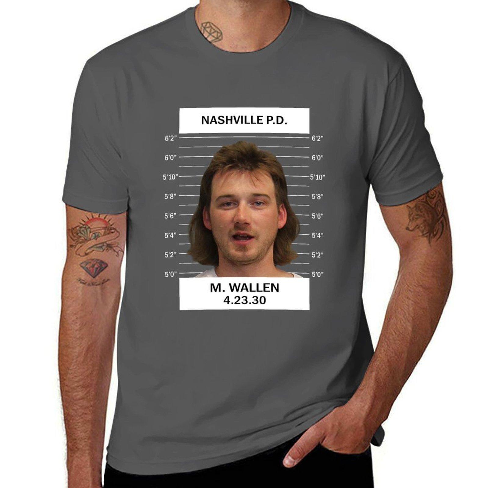 MW Mugshot TShirt No Iron Casual Short Sleeve Top 4XL
MW Mugshot TShirt No Iron Casual Short Sleeve Top 4XL
