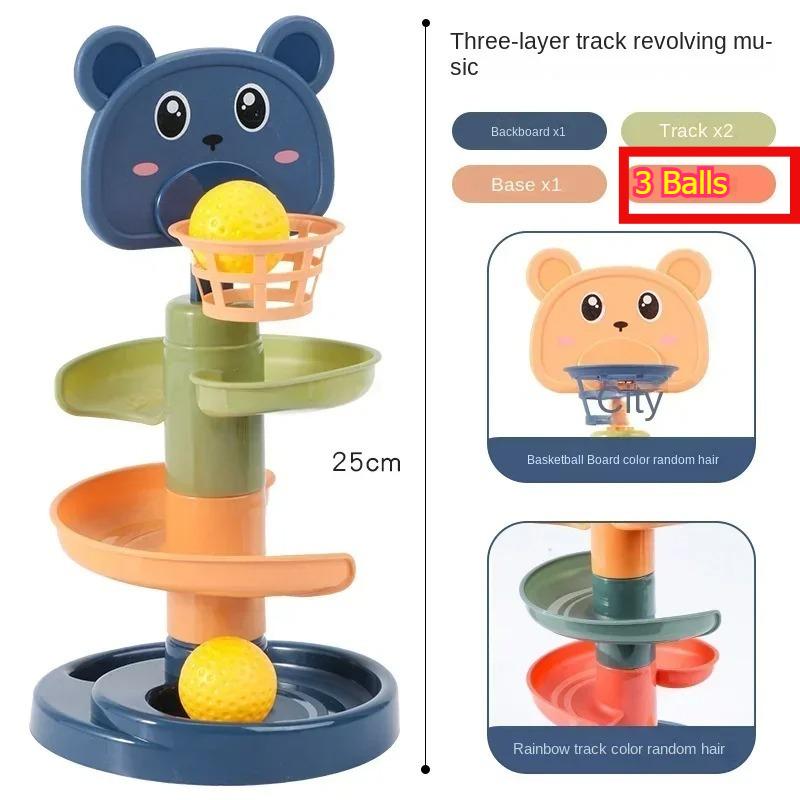 Montessori Kids Toys Rolling Ball Pile Tower Finger Skill Training Educational Game Rotating Stacking Track for +6 years old kid
Montessori Kids Toys Rolling Ball Pile Tower Finger Skill Training Educational Game Rotating Stacking Track for +6 years old kid