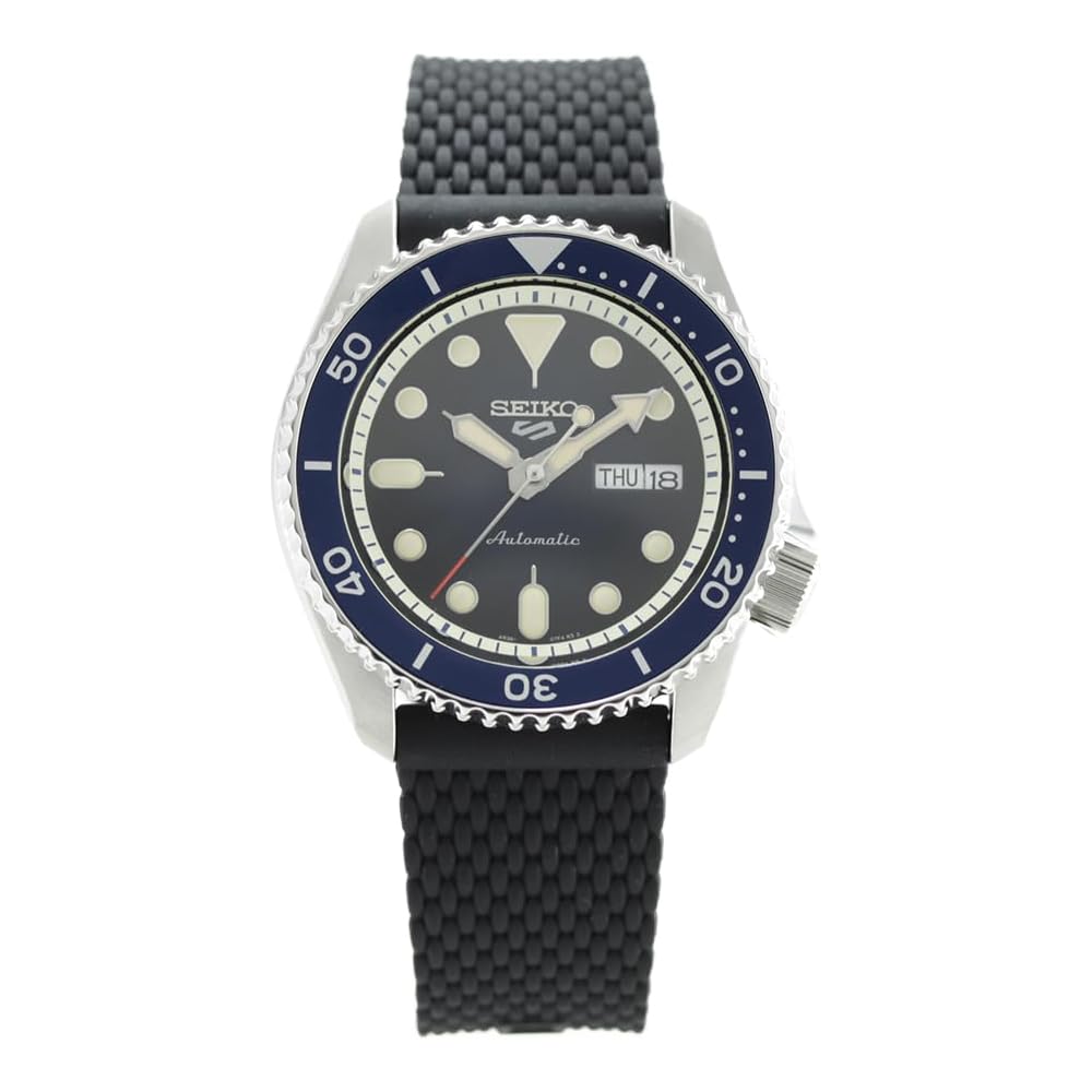 Seiko 5 Sports Automatic Mechanical Watch Stainless Steel Case 100m Water Resistance
Seiko 5 Sports Automatic Mechanical Watch Stainless Steel Case 100m Water Resistance