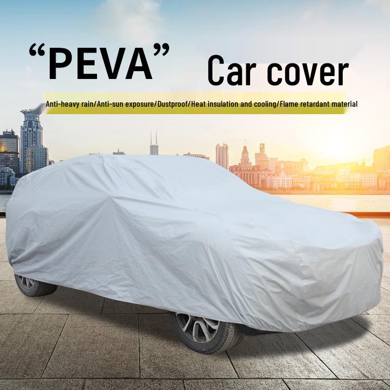 Universal PEVA Single Layer Car Cover - Sun & Rain Protection, Custom Logo Option Small (S)
Universal PEVA Single Layer Car Cover - Sun & Rain Protection, Custom Logo Option Small (S)