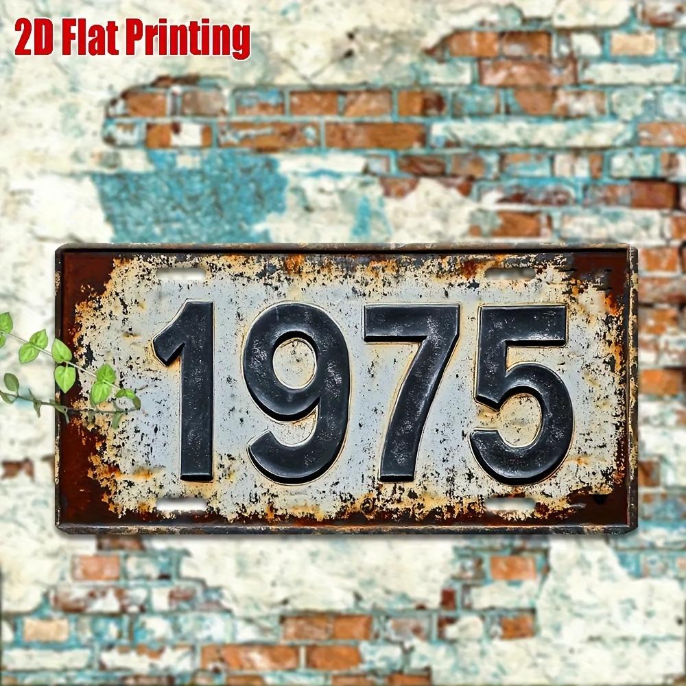 Vintage Rustic Weathered License Plate Style Metal Aluminum Plate Painting HD Print Bendable Wall Art Decor for Home Bar Ga 15x30cm(5.9x7.8inch)
Vintage Rustic Weathered License Plate Style Metal Aluminum Plate Painting HD Print Bendable Wall Art Decor for Home Bar Ga 15x30cm(5.9x7.8inch)