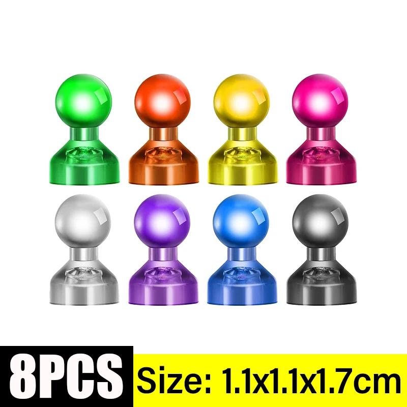 120/8pcs Magnetic Pushpin Strong Magnet Cone Push Pins Super Magnets Push Pin Refrigerator Sticker Pushpins Wholesale
120/8pcs Magnetic Pushpin Strong Magnet Cone Push Pins Super Magnets Push Pin Refrigerator Sticker Pushpins Wholesale