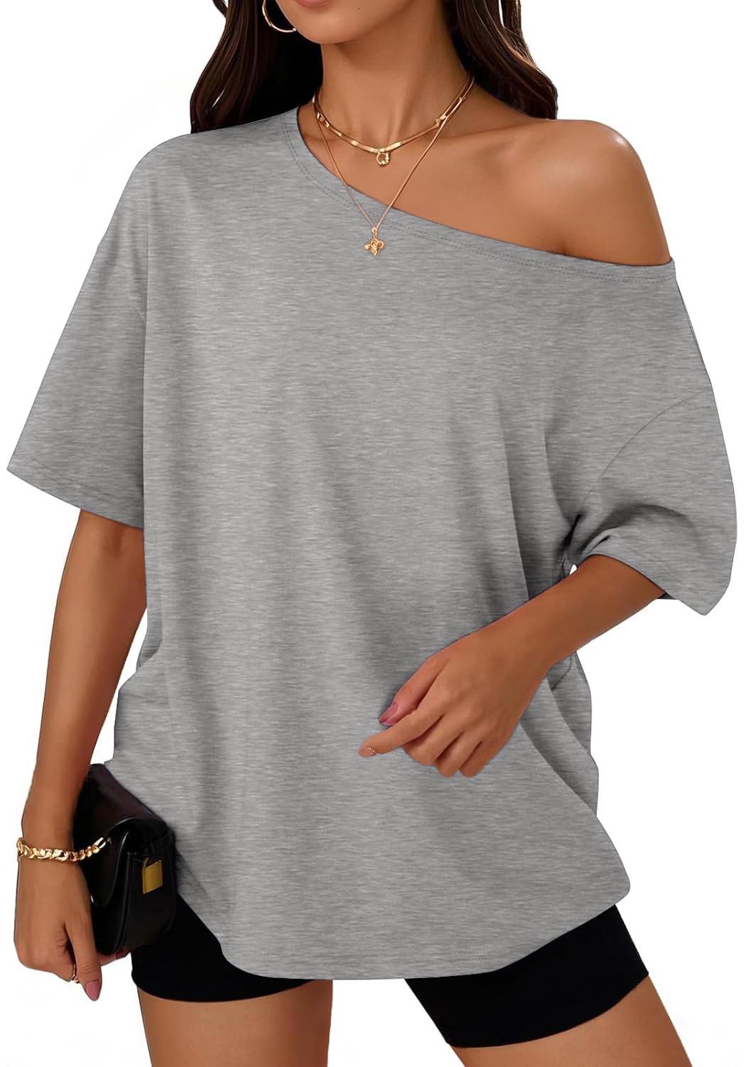 European Style Y2K Women s Off-the-Shoulder Loose Top Small світло-сірий колір
European Style Y2K Women s Off-the-Shoulder Loose Top Small світло-сірий колір