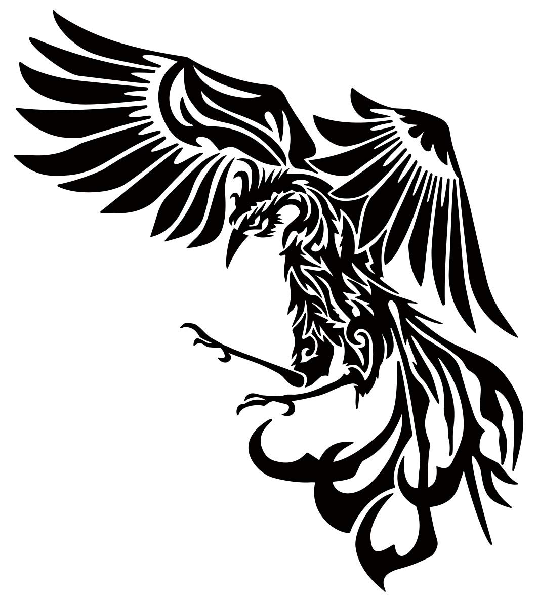 Феникс Феникс Племенная Наклейка (Осталось) (6,3 x 5,5 дюймов (160 x 140 мм) черный чёрный
Феникс Феникс Племенная Наклейка (Осталось) (6,3 x 5,5 дюймов (160 x 140 мм) черный чёрный