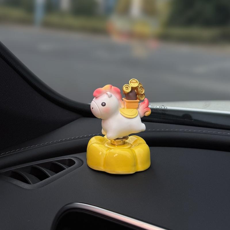 New Lucky Money Horse Car Dashboard Ornament Cute Rocking Pony Figurine A2
New Lucky Money Horse Car Dashboard Ornament Cute Rocking Pony Figurine A2