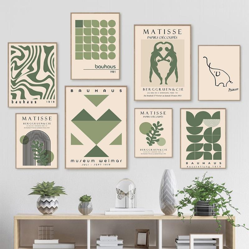 Modern Abstract Matisse Bauhaus Picasso Canvas Wall Art Print Green Plant Design for Living Room Decor ExhibitionStyle Poster P 21cm×30cm NoFrame
Modern Abstract Matisse Bauhaus Picasso Canvas Wall Art Print Green Plant Design for Living Room Decor ExhibitionStyle Poster P 21cm×30cm NoFrame