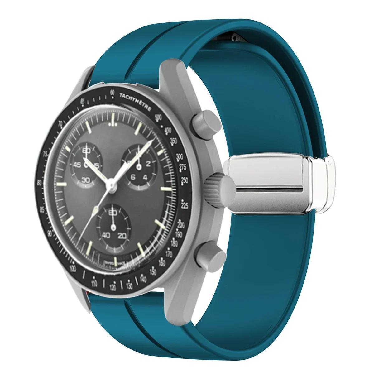 Силиконовый ремешок для Omega X Swatch Joint MoonSwatch Planet, ремешок для часов, металлический браслет с магнитной пряжкой, сменный браслет Correa 20MM
Силиконовый ремешок для Omega X Swatch Joint MoonSwatch Planet, ремешок для часов, металлический браслет с магнитной пряжкой, сменный браслет Correa 20MM