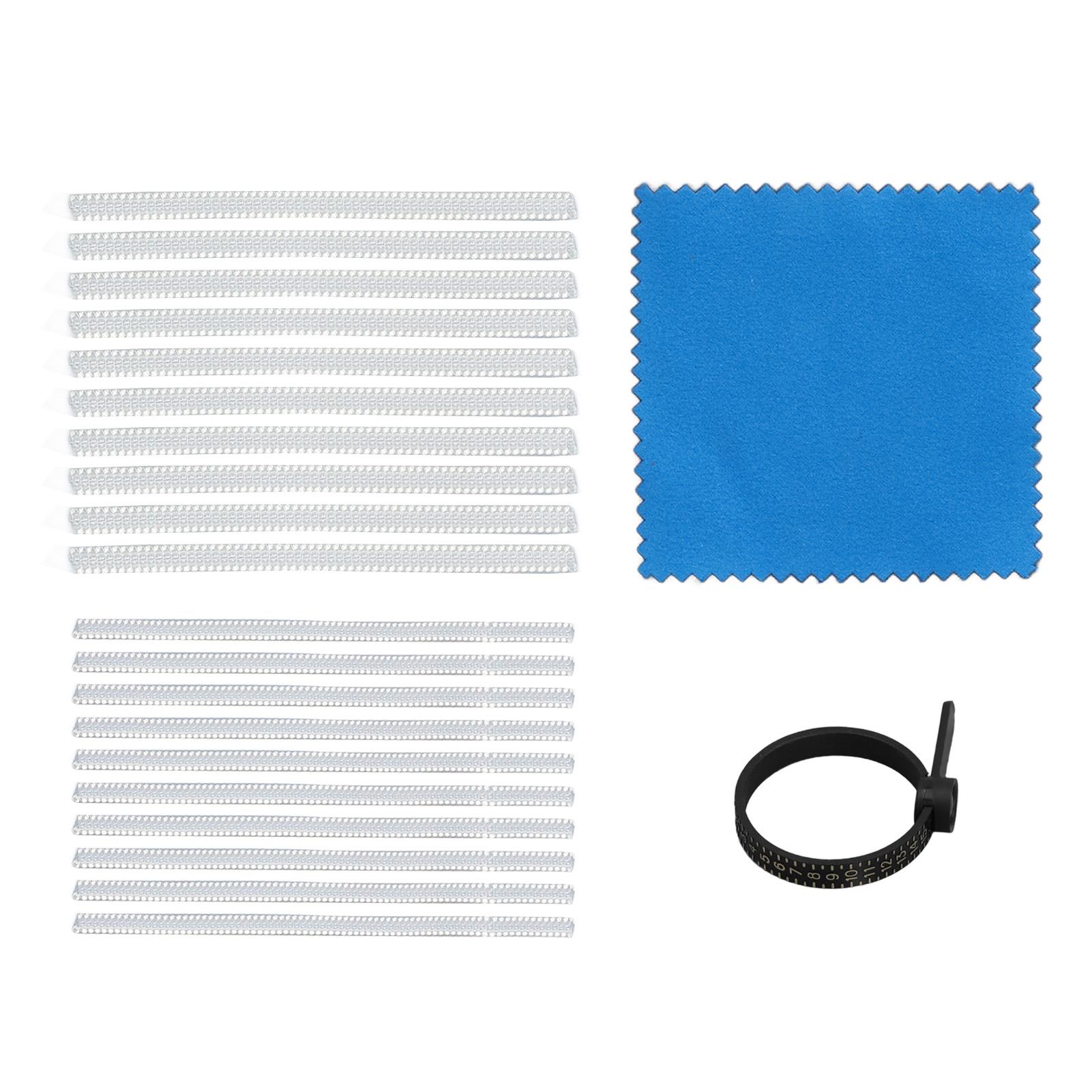 Регулятор размера кольца 2 размера, невидимые защитные кольца, силиконовый натяжитель с измерительным инструментом
Регулятор размера кольца 2 размера, невидимые защитные кольца, силиконовый натяжитель с измерительным инструментом