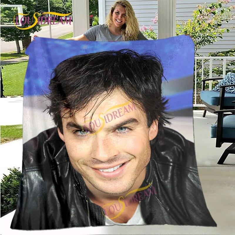 Creative The Vampire Diaries actor Ian Joseph Somerhalder blanket portable sofa blanket thin sheet office travel Sherpa blanket.
Creative The Vampire Diaries actor Ian Joseph Somerhalder blanket portable sofa blanket thin sheet office travel Sherpa blanket.