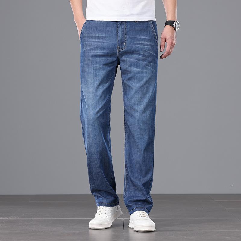 Plus Size Men s High Waisted Loose Jeans Trendy Straight Leg Pants for Spring and Summer, New Lightweight Business Pants for Men 42
Plus Size Men s High Waisted Loose Jeans Trendy Straight Leg Pants for Spring and Summer, New Lightweight Business Pants for Men 42