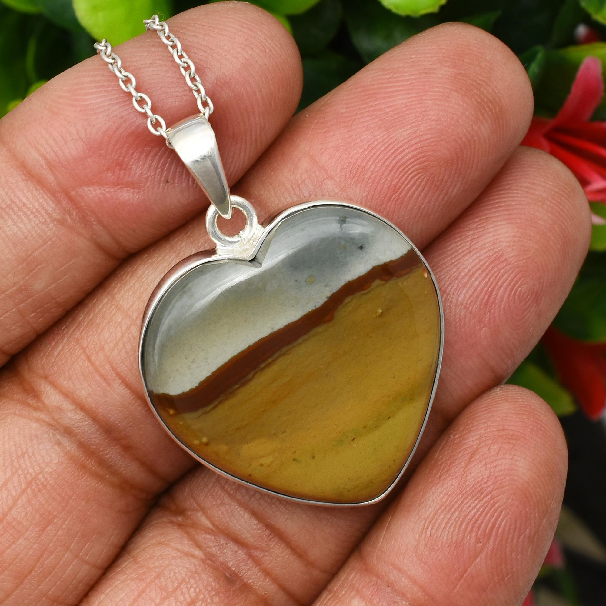 Natural Owyhee Picture Jasper, 925 Sterling Silver Necklace Pendant, Handmade Silver Jewelry Gemstone Necklace 1.55 Inches Length коричневый
Natural Owyhee Picture Jasper, 925 Sterling Silver Necklace Pendant, Handmade Silver Jewelry Gemstone Necklace 1.55 Inches Length коричневый