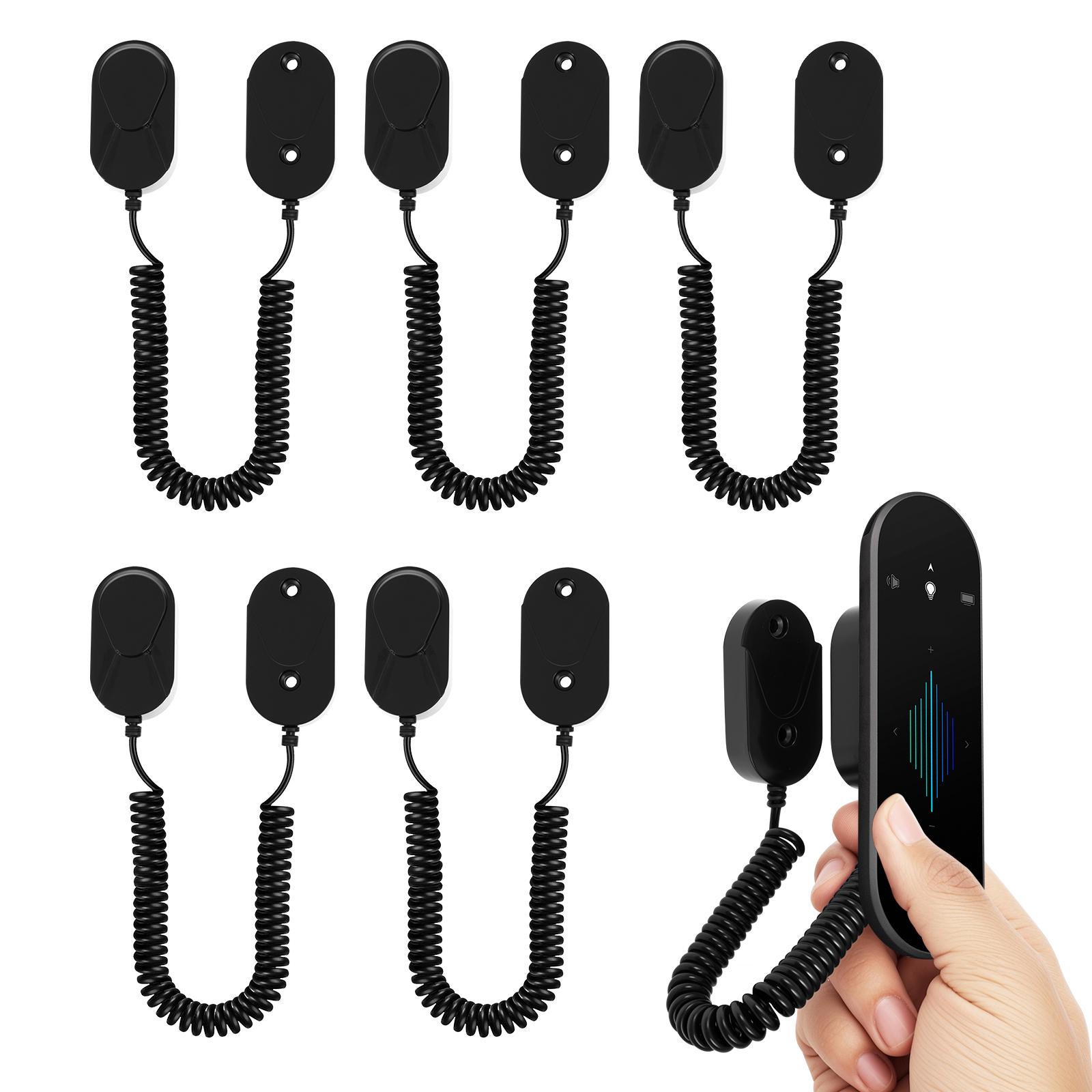 6Pcs Magnetic Remote Control Holder Wall Mounted Magnetic Remote Storage Organizer with Spring Rope for Small Items Keys
6Pcs Magnetic Remote Control Holder Wall Mounted Magnetic Remote Storage Organizer with Spring Rope for Small Items Keys