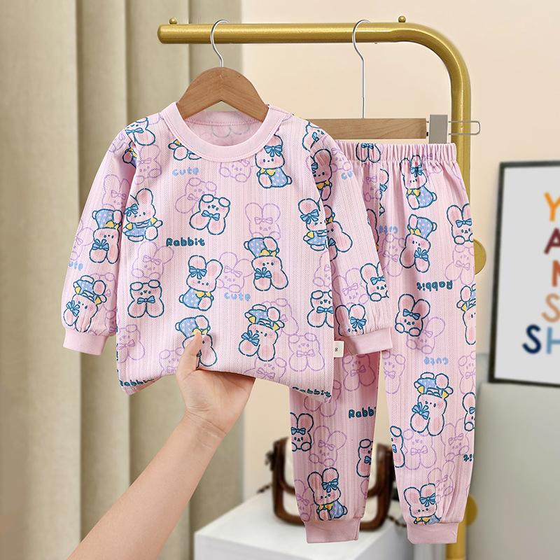 Осенний жаккардовый хлопковый комплект для мальчиков и девочек, нижнее белье с длинным рукавом, осенняя одежда, осенние брюки, детская пижама, домашняя одежда 120cm розовый
Осенний жаккардовый хлопковый комплект для мальчиков и девочек, нижнее белье с длинным рукавом, осенняя одежда, осенние брюки, детская пижама, домашняя одежда 120cm розовый