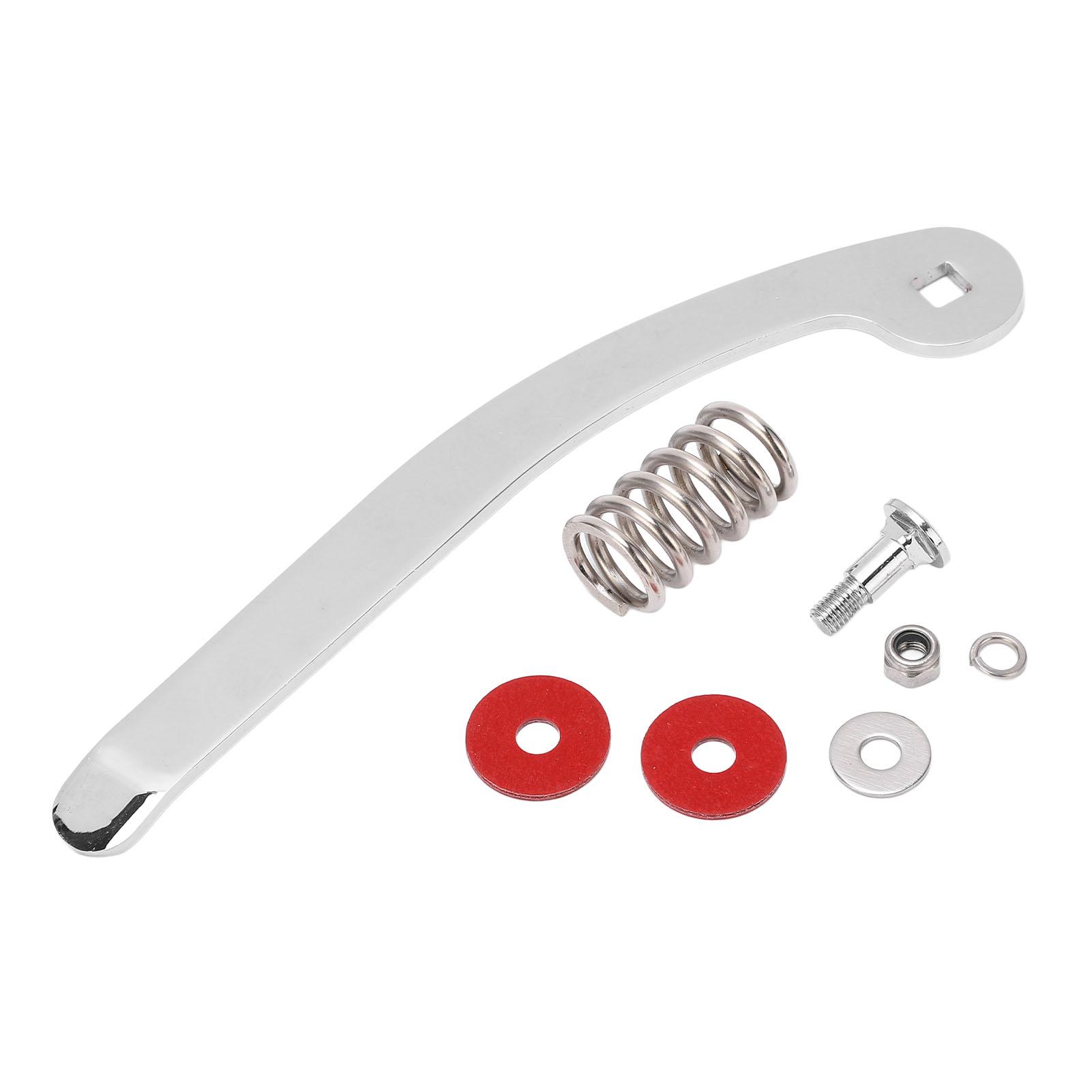 Metal Bridge Tremolo System Set Electric Guitar Vibrato Crank Lever Spring Screw Nut Kit
Metal Bridge Tremolo System Set Electric Guitar Vibrato Crank Lever Spring Screw Nut Kit