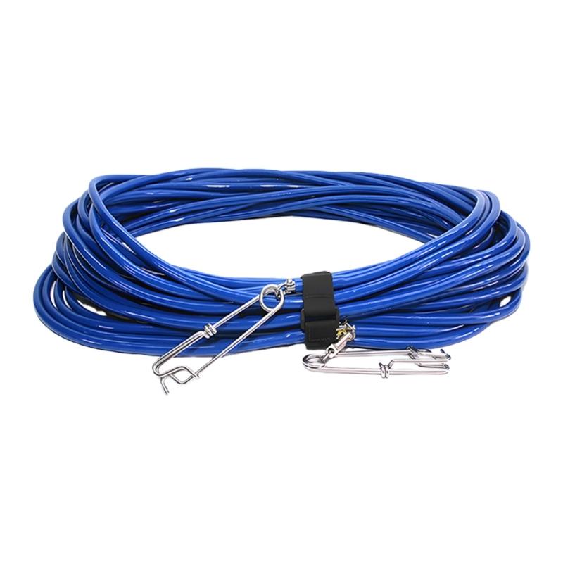 High Buoyancy PVC Floating Rope Flexible For Saltwater Fishing Marine Activity And Boats Mooring Light Weight Design 15m синій
High Buoyancy PVC Floating Rope Flexible For Saltwater Fishing Marine Activity And Boats Mooring Light Weight Design 15m синій