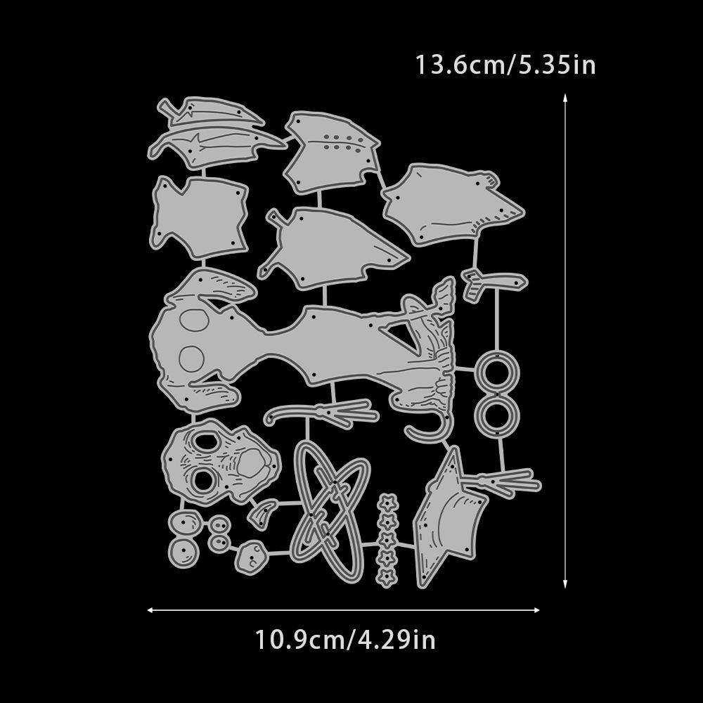 Carbon Steel Puppy Pattern Die Cuts for Journaling & Papercraft
Carbon Steel Puppy Pattern Die Cuts for Journaling & Papercraft
