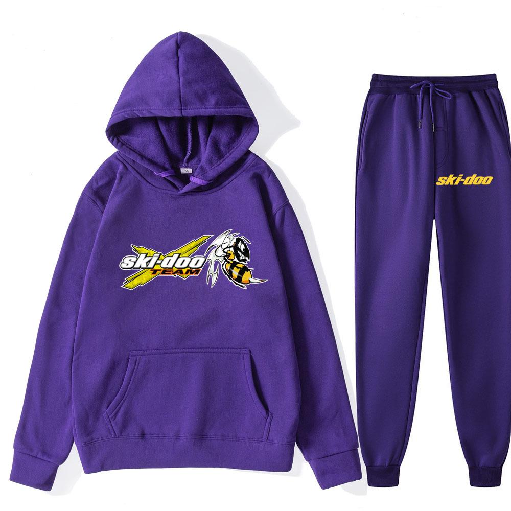 Autumn Winter Ski-Doo Team Logo Printed Hoodies Sweatpants Set Fashionable Casual Warm Sports Long Sleeved Pants Men s Sport Wear XL
Autumn Winter Ski-Doo Team Logo Printed Hoodies Sweatpants Set Fashionable Casual Warm Sports Long Sleeved Pants Men s Sport Wear XL