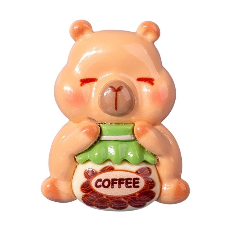 Capybara Refrigerator Magnet Lovely 3D Animal Magnetic Sticker for Fridge and Metal Surfaces in Kitchen or Office
Capybara Refrigerator Magnet Lovely 3D Animal Magnetic Sticker for Fridge and Metal Surfaces in Kitchen or Office