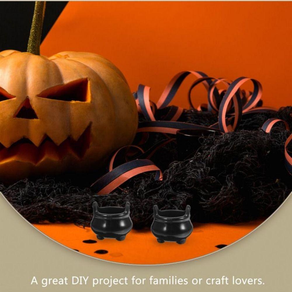 10Pcs/set Delicate Halloween Mini Pot Cute Shape Candy Bucket Pot Halloween Decor Jar Home Decor чорний
10Pcs/set Delicate Halloween Mini Pot Cute Shape Candy Bucket Pot Halloween Decor Jar Home Decor чорний