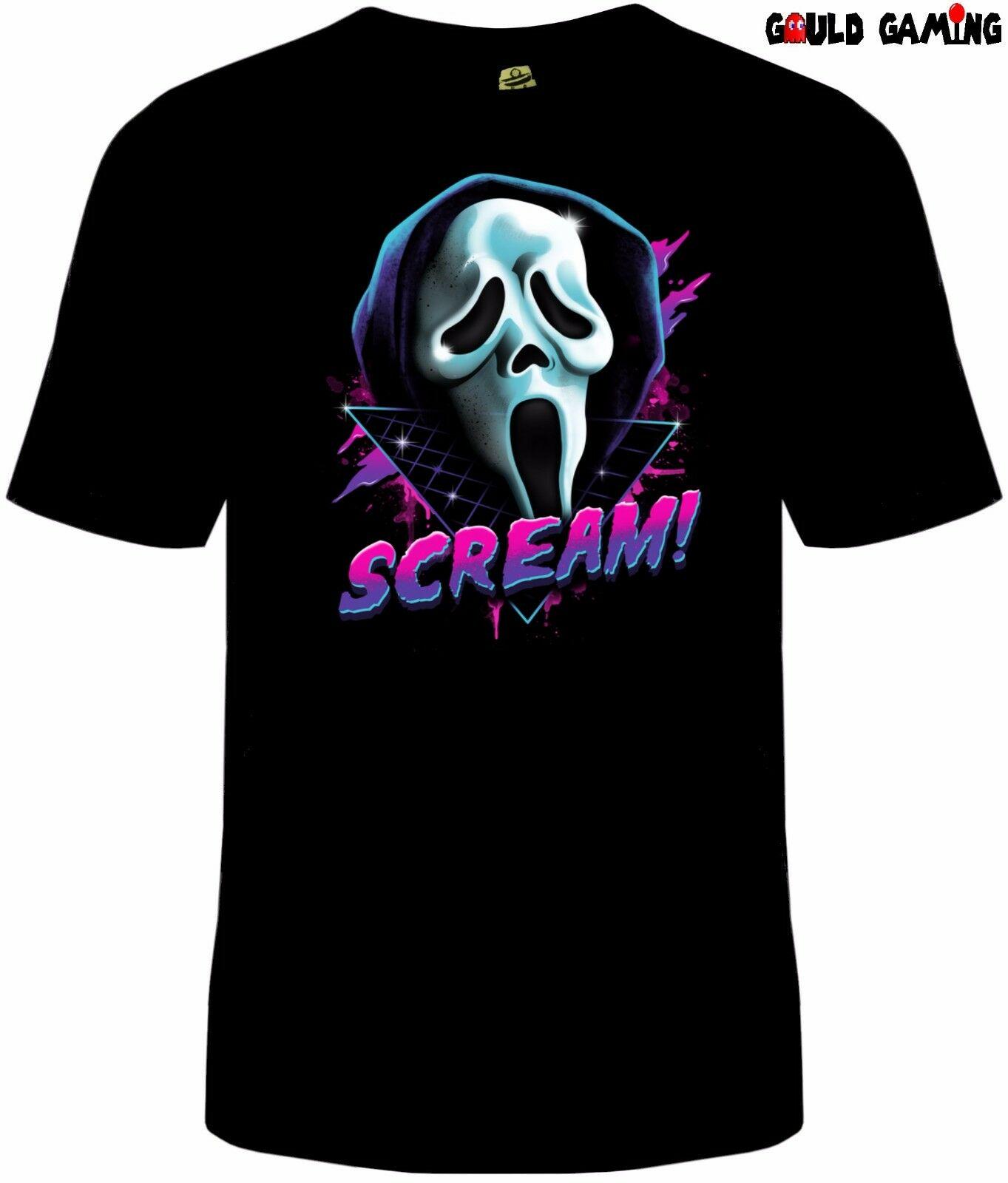 Scream Фильм Призрак Маска Лицо Футболка Унисекс Ужасы Принт Хлопок Футболка Мужская Футболка Роскошная Футболка Лето Ношение
Scream Фильм Призрак Маска Лицо Футболка Унисекс Ужасы Принт Хлопок Футболка Мужская Футболка Роскошная Футболка Лето Ношение