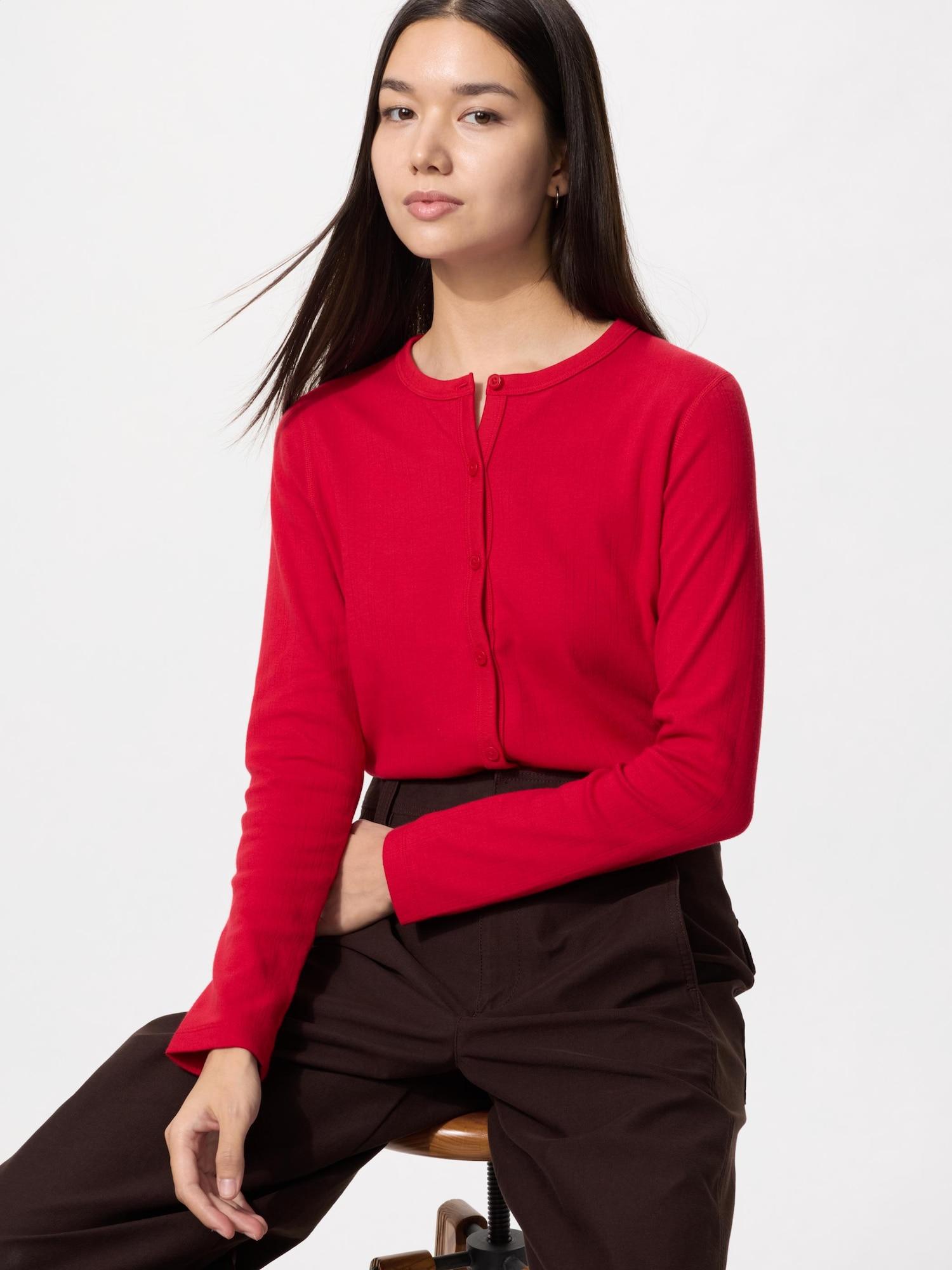 Uniqlo Japan Pointail Cardigan 17 RED/3XL
Uniqlo Japan Pointail Cardigan 17 RED/3XL