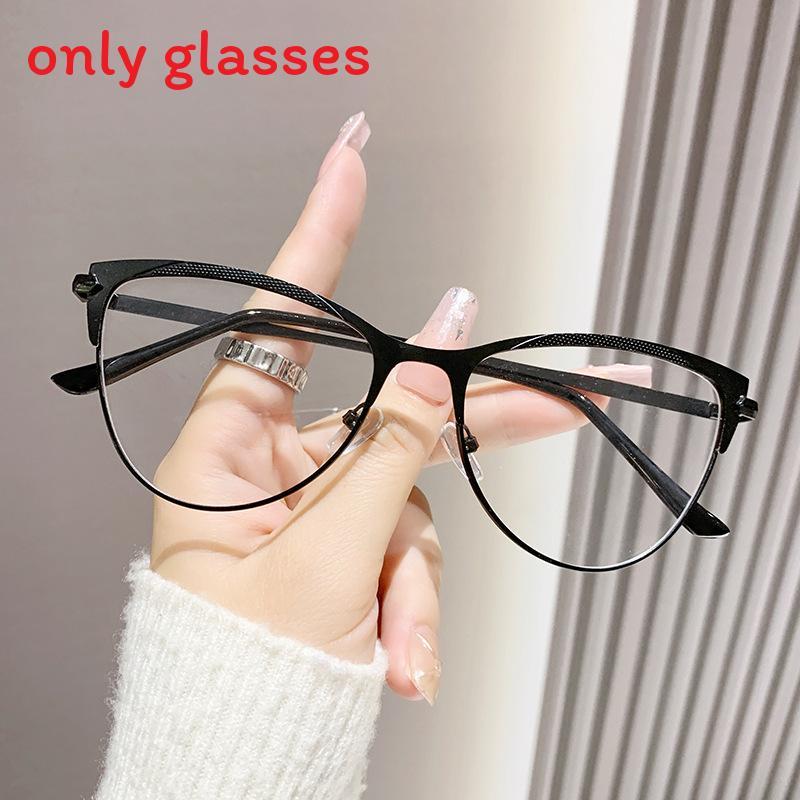Geometric Round Frame Flat Light Glasses For Ladies Casual Office Wear Black
Geometric Round Frame Flat Light Glasses For Ladies Casual Office Wear Black