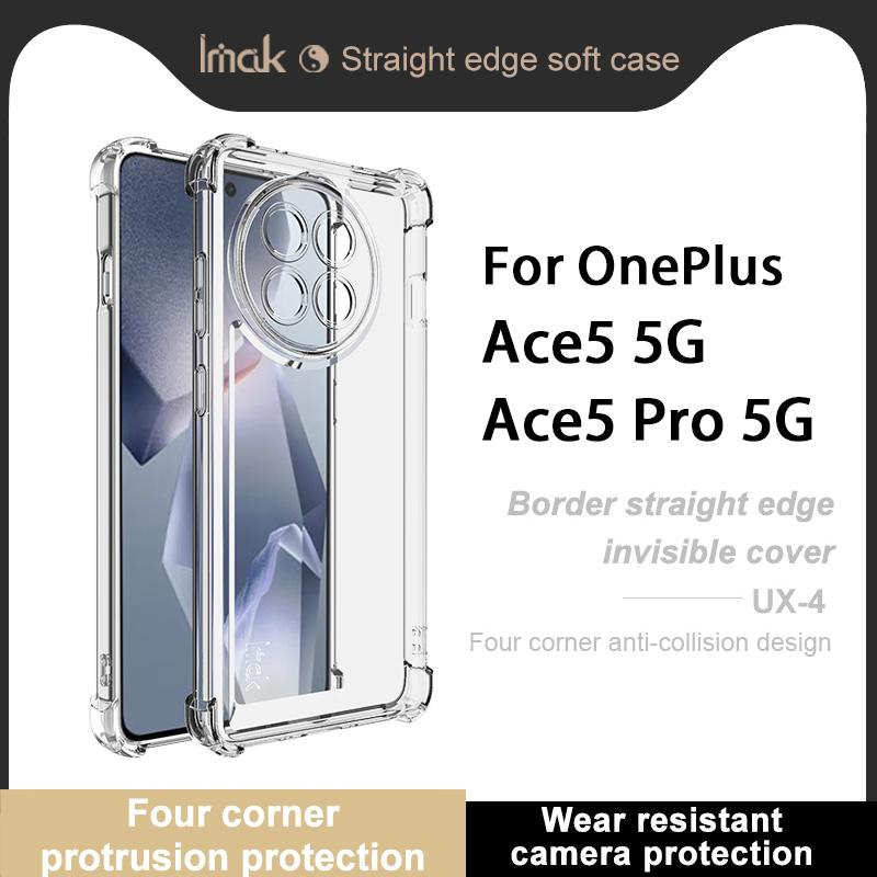 Для OnePlus Ace5 Pro 5G чехол для телефона IMAK UX-4 ударопрочный мягкий чехол OnePlus Ace5 5G белый
Для OnePlus Ace5 Pro 5G чехол для телефона IMAK UX-4 ударопрочный мягкий чехол OnePlus Ace5 5G белый