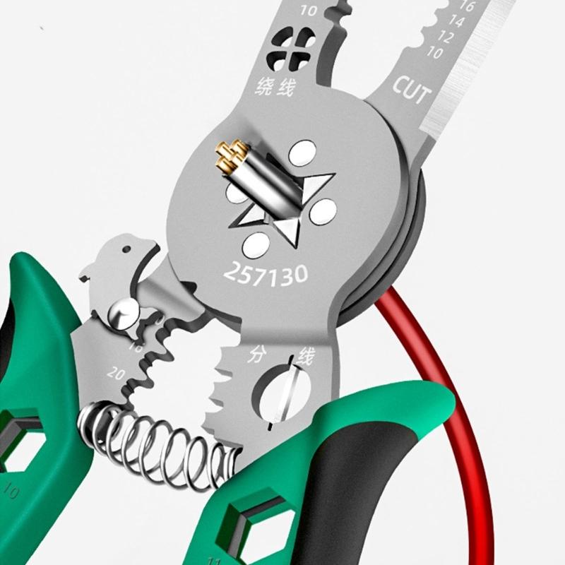 Wire Strippers for Splitting Stripping Wire Multifunctional Special Wire Stripping Pliers Electrician Tool J0MC China Mainland
Wire Strippers for Splitting Stripping Wire Multifunctional Special Wire Stripping Pliers Electrician Tool J0MC China Mainland