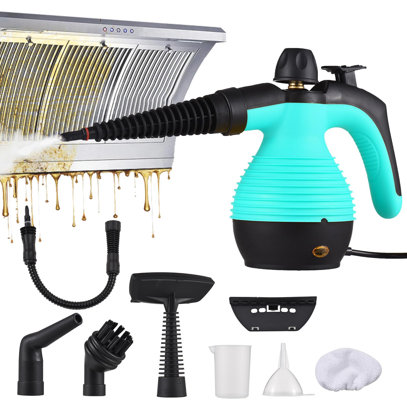 QuiExact Steam Cleaner Home High Pressure Washer 9 Piece Set Household Handheld Steam Cleaner Cleaning Supplies Disinfecting Deodorizing Cleaning Oil
QuiExact Steam Cleaner Home High Pressure Washer 9 Piece Set Household Handheld Steam Cleaner Cleaning Supplies Disinfecting Deodorizing Cleaning Oil